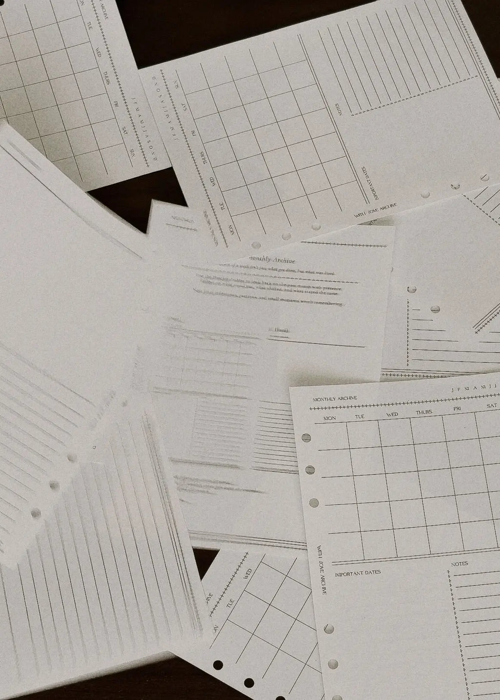 Monthly Archive - With Love Archive