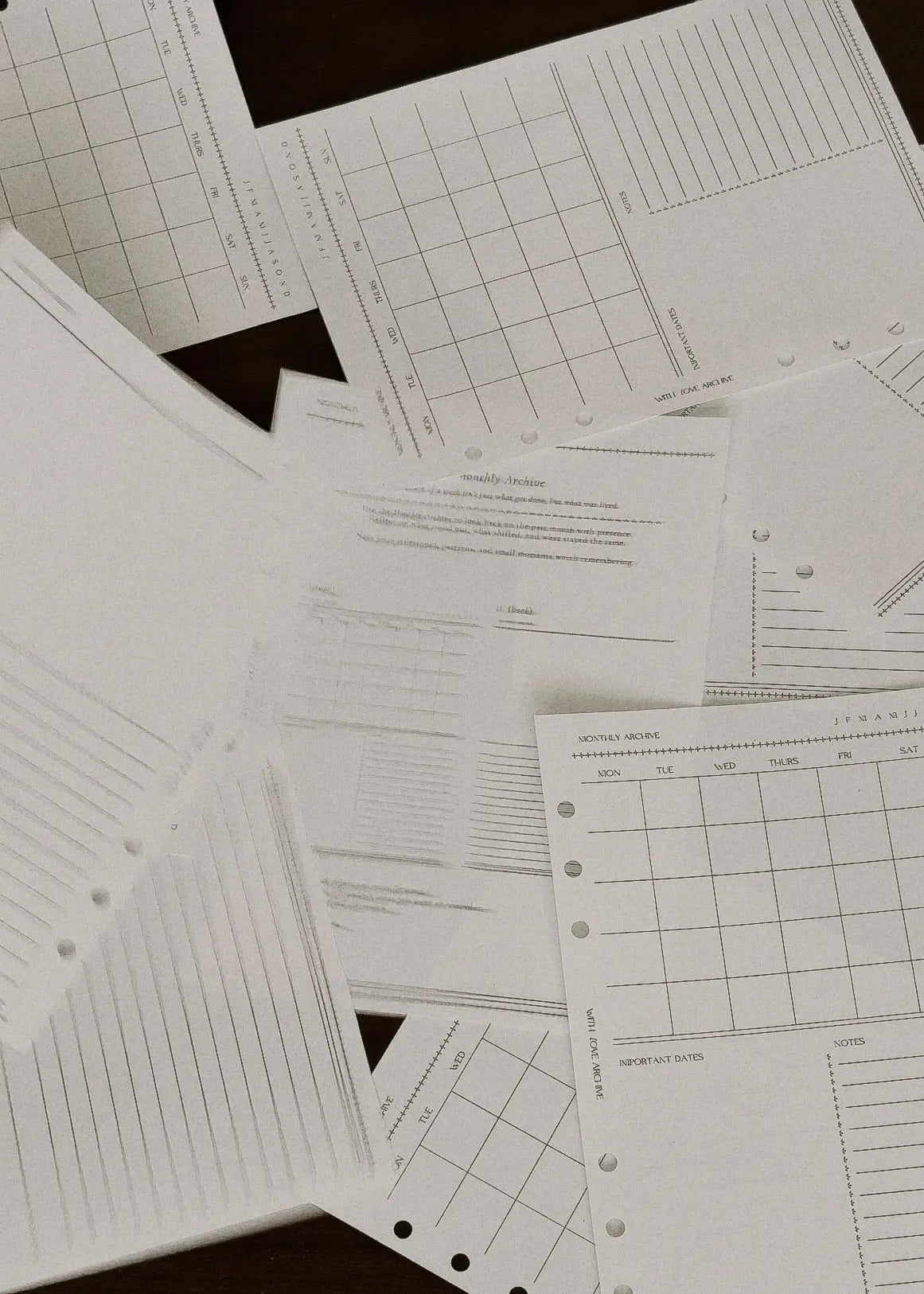 Monthly Archive - With Love Archive