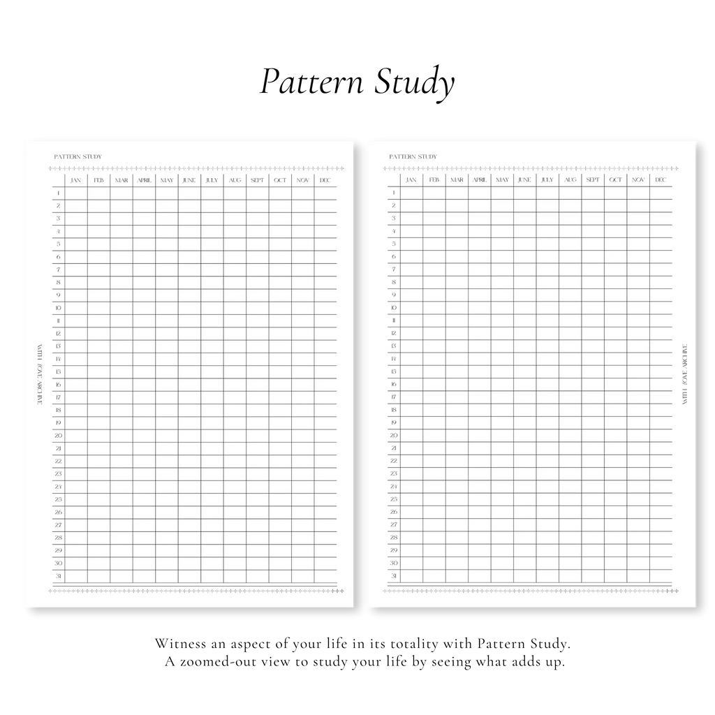 Pattern Study - With Love Archive