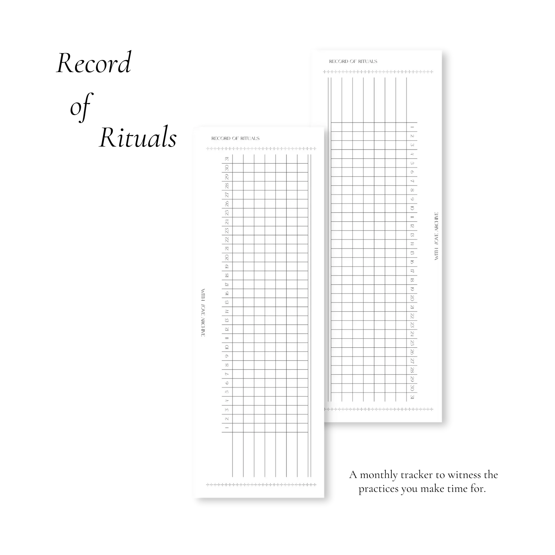 Record of Rituals - With Love Archive