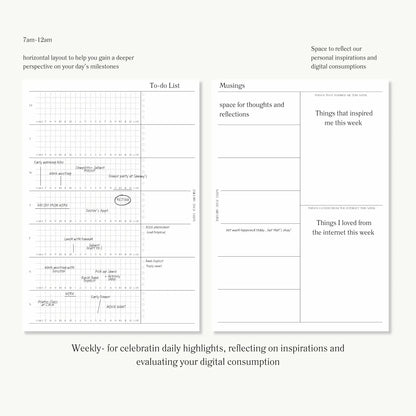 Core Inserts (Yearly, Weekly, Monthly) - With Love Archive